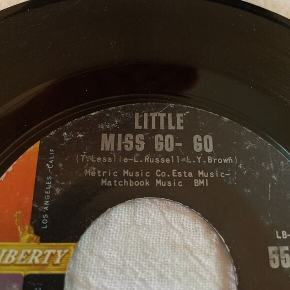 Gary Lewis and the Playboys Little Miss Go-Go / Count Me In 45RPM 1965 Liberty - Picture 2 of 12